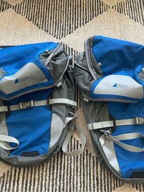 MEC World Tour 40L Bicycle Pannier Bags — Matching Pair (80L Total Capacity)